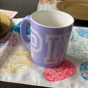 VICTORIA'S SECRET PINK PURPLE
LARGE COFFEE CUP MUG
